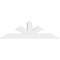 Ekena Millwork Richland Architectural Grade PVC Gable Bracket, 72"W x 21"H x 4"D x 6"F, 7/12 Pitch GBP072X21X0406RIC00 - alternate 4